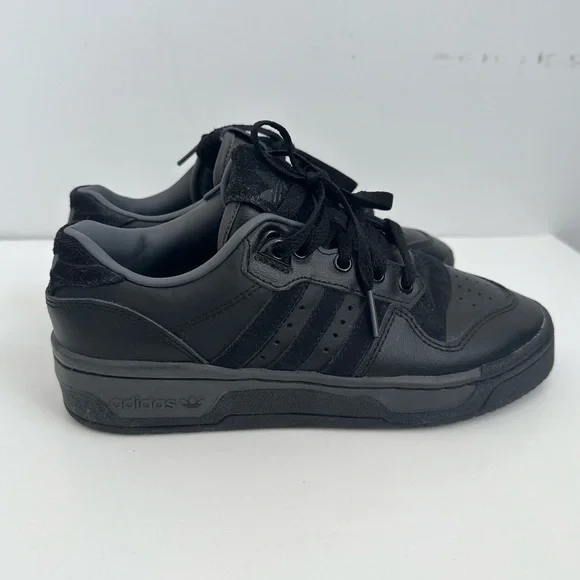 Adidas Originals Rivalry Low Black Sneakers - Picture 2 of 9